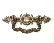 UpperDutch:Hooks and Hardware,Drawer Handle / Authentic Shabby Antique Drawer Handle / Drop pull