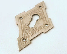 UpperDutch:Hooks and Hardware,Keyhole cover, shabby key hole frame, Antique metal Escutcheon.