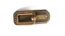 UpperDutch:Hooks and Hardware,A small brass Hanging Drop Pull / Door Handles