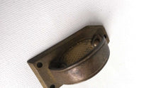 UpperDutch:Hooks and Hardware,Cabinet pull / Antique Brass Cabinet Pull / Brass Handle