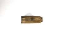 UpperDutch:Hooks and Hardware,Cabinet hardware / Antique Brass Cabinet Pull / Brass Handle