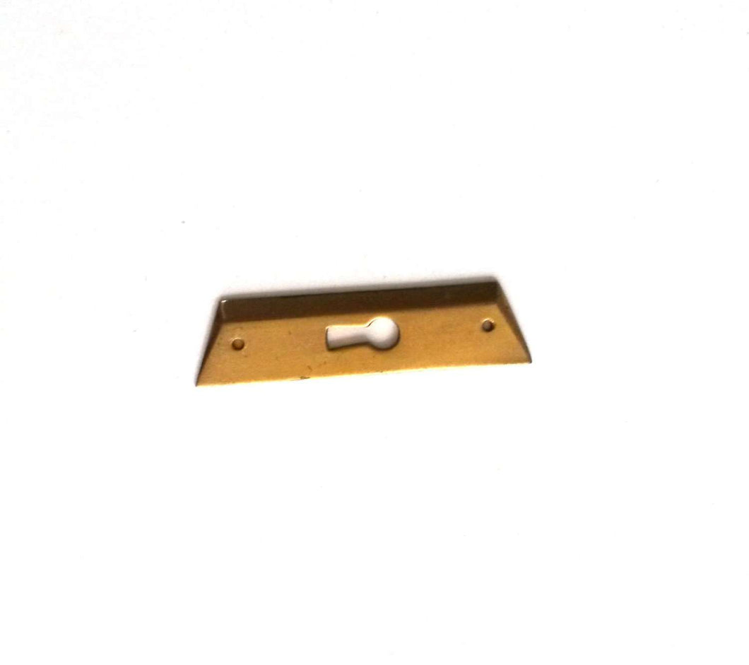 UpperDutch:Hooks and Hardware,Keyhole cover, Brass key hole cover, plate, escutcheon