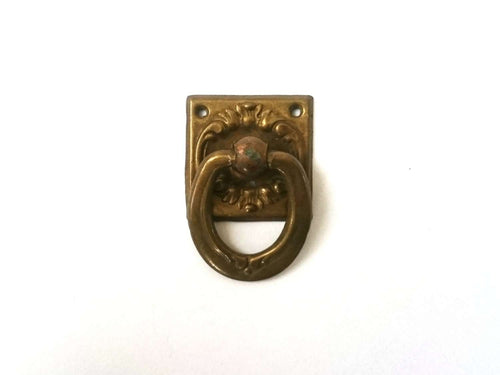 UpperDutch:Hooks and Hardware,A small brass Hanging Drawer Drop Pulls / Door Handles