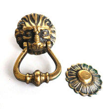 UpperDutch:Hooks and Hardware,Door Knocker Lion / Antique Lion Door Knocker /Solid Brass Detailed Decorative Lion Head Door Knocker
