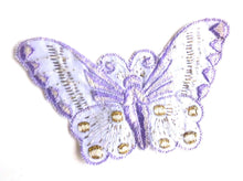 UpperDutch:Sewing Supplies,Applique, butterfly 1930s vintage embroidered applique. Vintage patch, sewing supply.