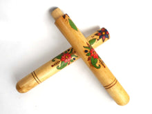 UpperDutch:Sewing Supplies,Needle Case. Vintage Floral needle case. Folk art souvenir. Sewing storage