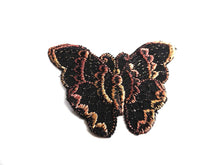 UpperDutch:Sewing Supplies,Applique,butterfly applique, 1930s vintage embroidered applique. Vintage patch, sewing supply.