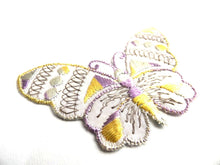 UpperDutch:Sewing Supplies,Butterfly applique, 1930s vintage embroidered applique. Vintage patch, sewing supply. Applique, Crazy quilt
