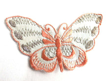 UpperDutch:Sewing Supplies,Butterfly applique, 1930s vintage embroidered applique. Vintage patch, sewing supply. Applique, Crazy quilt
