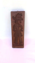 UpperDutch:Cookie Mold,Wooden cookie mold. Wooden Dutch Folk Art Cookie Mold. speculaas plank / speculoos.