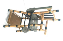 UpperDutch:Furniture,Antique wooden doll high chair, Highchair,  Doll High Chair.