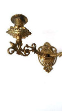 UpperDutch:Candelabras,Wall Sconce. Antique Solid Brass Victorian Piano Candelabra / piano candle holder / candle wall sconce
