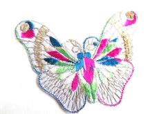 UpperDutch:Sewing Supplies,Butterfly applique, 1930s vintage embroidered applique. Vintage patch, sewing supply. Applique, Crazy quilt