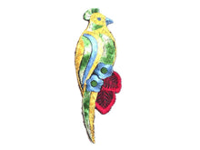 UpperDutch:Sewing Supplies,Bird Applique / 1930s Vintage Embroidered Bird  applique / application / patch. Vintage patch, sewing supply.