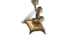 UpperDutch:Candelabras,Candle holder. Antique 3-arm Candle Holder. French home decor.