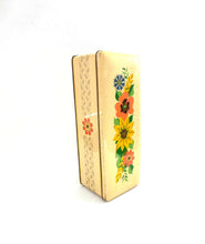 UpperDutch:Tin,Retro tin - Vintage Collectible Dutch Floral tin. Retro kitchen decor.
