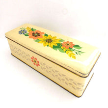 UpperDutch:Tin,Retro tin - Vintage Collectible Dutch Floral tin. Retro kitchen decor.