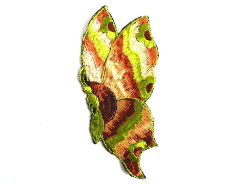 UpperDutch:Sewing Supplies,Authentic Collectible Butterfly applique, 1930s  embroidered applique. Vintage patch, sewing supply. Applique, Crazy quilt.