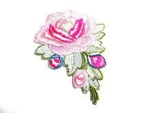 UpperDutch:Sewing Supplies,Flower applique, 1930s vintage embroidered applique. Vintage floral patch, sewing supply.