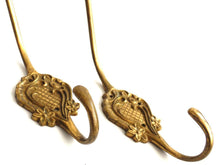 UpperDutch:Hooks and Hardware,1  Coat hook. Solid Brass Victorian Style Wall hook / Coat hook / Vintage Coat Hanger.