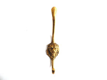 UpperDutch:Hooks and Hardware,Lion head coat hook .Solid Brass Lion Head Wall hook / Vintage Coat hooks / Hanger