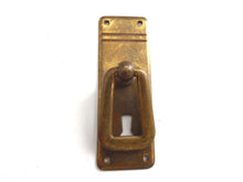 UpperDutch:Hooks and Hardware,Antique Cabinet Drop Pull  / Vintage Door Knob / Distressed Door Handle / Key hole cover / Escutcheon