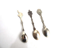 UpperDutch:Home and Decor,Set of 3 Collectible Silver plated Tea Spoons. Antique Cutlery. Tea spoons.