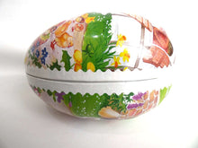 UpperDutch:Home and Decor,Easter Egg - German Easter Paper Mache Egg - Vintage Candy Container