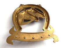 UpperDutch:Home and Decor,Key rack, brass Key Rack With a Horse, Horse Shoe, Equestrian rack. Horses, small hooks, key storage, horse decoration.