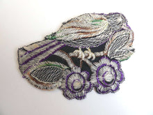 UpperDutch:Sewing Supplies,1930s  Bird Applique / Vintage Embroidered Bird  applique / application / patch. Vintage patch, sewing supply.