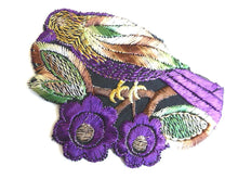 UpperDutch:Sewing Supplies,1930s  Bird Applique / Vintage Embroidered Bird  applique / application / patch. Vintage patch, sewing supply.