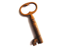 UpperDutch:Home and Decor,Skeleton Key - Authentic Beautiful antique key, skeleton key, rusty, rustic key.