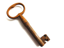 UpperDutch:Home and Decor,Skeleton Key - Authentic Beautiful antique key, skeleton key, rusty, rustic key.