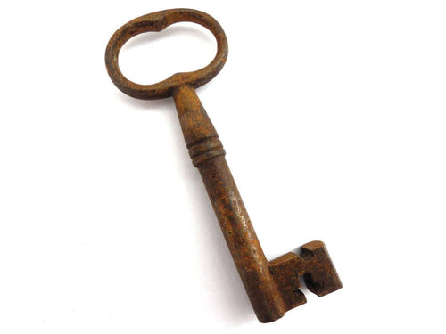 UpperDutch:Home and Decor,Skeleton Key - Authentic Beautiful antique key / skeleton key, rusty, rustic key.