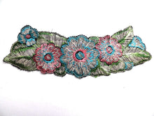 UpperDutch:Sewing Supplies,Trim Applique, 1930s floral embroidered applique. Vintage patch, sewing supply.