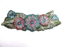 UpperDutch:Sewing Supplies,Trim Applique, 1930s floral embroidered applique. Vintage patch, sewing supply.