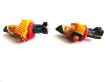 UpperDutch:Gnomes,Gnome figurine - Set of 2 Plastic Antique Gnomes made in Hong Kong - Gnomes - Small Gnomes.