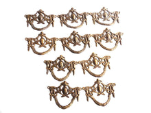 UpperDutch:Hooks and Hardware,1 (one) Drawer Handle, Victorian style Antique Drawer Handle, Vintage Solid Brass Ornate Drawer Pull, Goat, Ram.