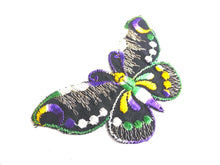 UpperDutch:Sewing Supplies,Butterfly applique, 1930s vintage embroidered applique. Vintage patch, sewing supply. Applique, Crazy quilt.