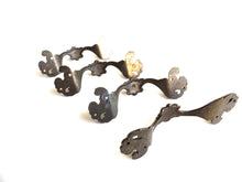 UpperDutch:Hooks and Hardware,1 Floral Handle - Ornate brass plated Drawer Pull - Leaves - Leafs - Drawer Handle