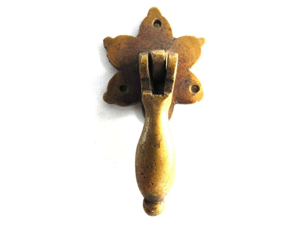 UpperDutch:Hooks and Hardware,Antique Hanging Drawer Pull, Cabinet knob, Small Handle.