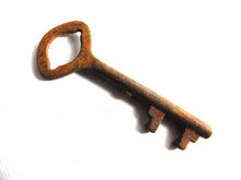 UpperDutch:Hooks and Hardware,Skeleton Key. Small Authentic Beautiful antique metal key - key, skeleton key,shabby, rusty, rustic.