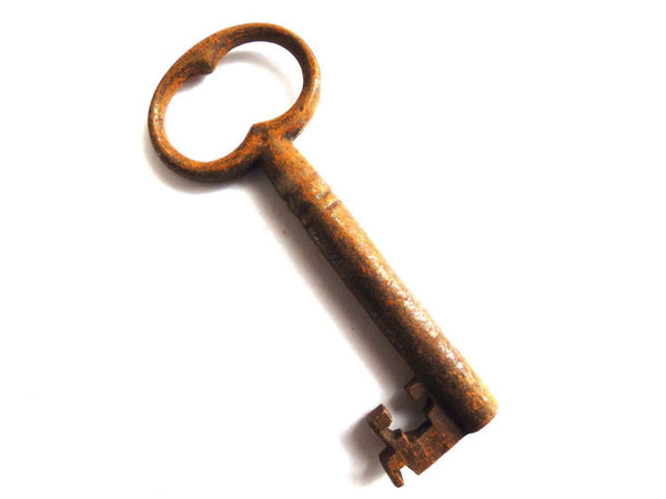 UpperDutch:Home and Decor,Skeleton Key - Authentic Beautiful antique key / skeleton key, rusty, rustic key.