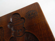 UpperDutch:Cookie Mold,Wooden cookie mold with Tobacco Scenes. Wooden Cookie Mold. Tabacos Primeros, La Paz. Speculaas plank.