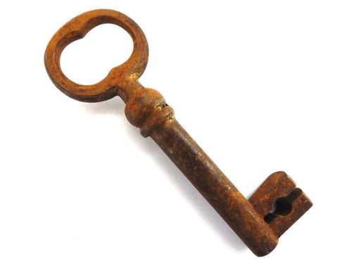 UpperDutch:Home and Decor,Skeleton Key - Authentic Beautiful antique key / skeleton key, rusty, rustic key.
