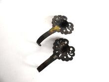 UpperDutch:Home and Decor,Set of 2 Brass plated Ornate Coat hook - Towel hook - Kitchen hook - Angel.