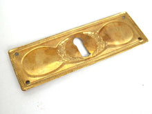 UpperDutch:Hooks and Hardware,1 (ONE) Escutcheon keyhole, keyhole plate, antique furniture escutcheon, antique hardware,keyhole plate.