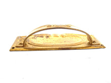 UpperDutch:Hooks and Hardware,1 (ONE) Vintage Drawer Handle, Old Key Hole Cover, Escutcheon, Authentic antique.