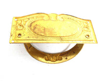 UpperDutch:Hooks and Hardware,1 (ONE) Vintage Drawer Handle, Old Key Hole Cover, Escutcheon, Authentic antique.