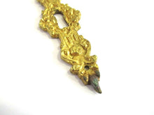 UpperDutch:,Antique brass Ornamental escutcheon, Keyhole Cover Frame Furniture applique Cabinet Hardware.